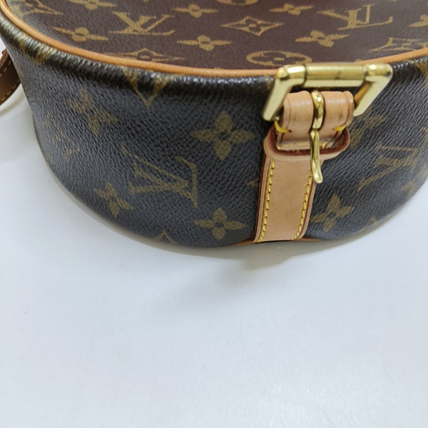 TAMBOURINE Monogram Coated Canvas Brown