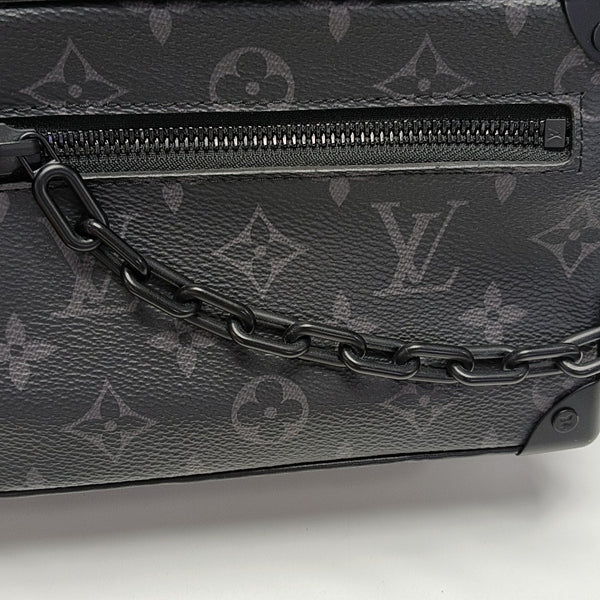 SOFT TRUNK Mini Monogram Coated Canvas Black