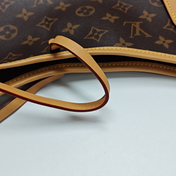 CARRYALL MM Monogram Coated Canvas Brown