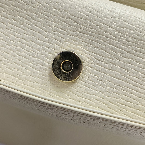 Calfskin Top Handle Bag Beige