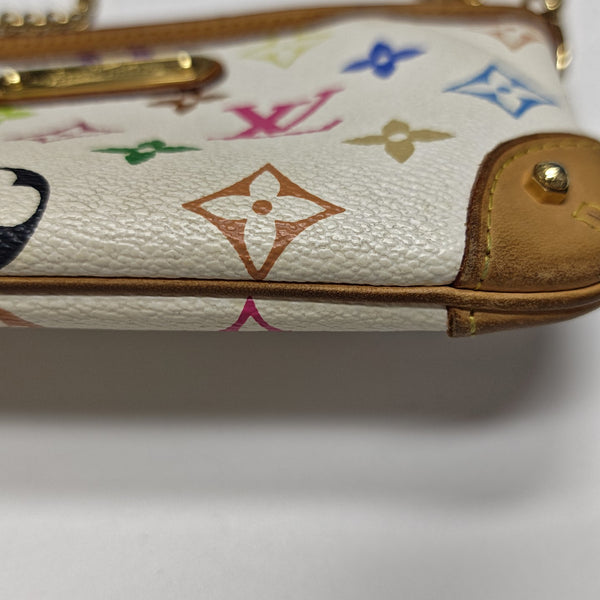 LV × TM VINTAGE MILLA Monogram Coated Canvas White