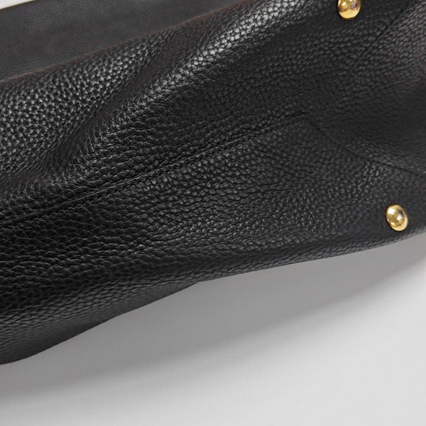 Calfskin Tote Bag Black