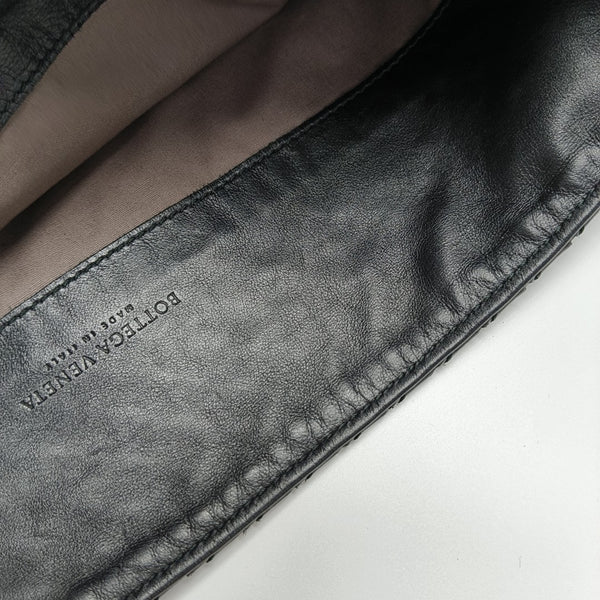Calfskin Shoulder Bag Black
