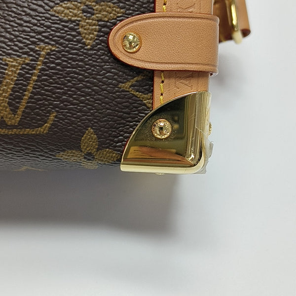 SIDE TRUNK PM Monogram Coated Canvas Brown