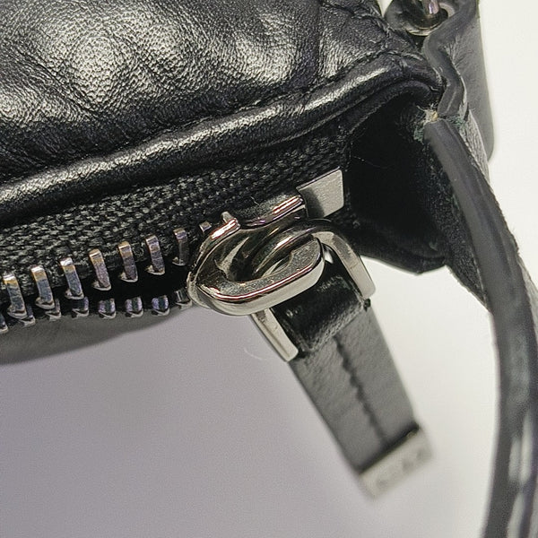 Diortravel Nomad Small Cannage Calfskin Black