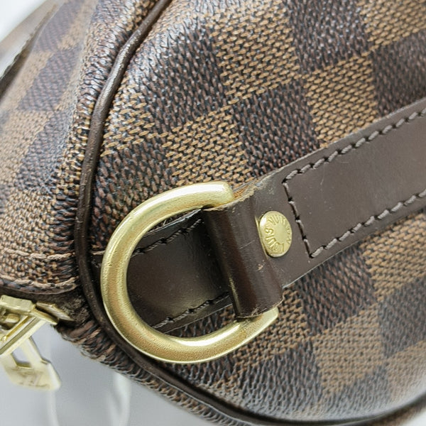 SPEEDY 25 Damier Ebene Coated Canvas Brown
