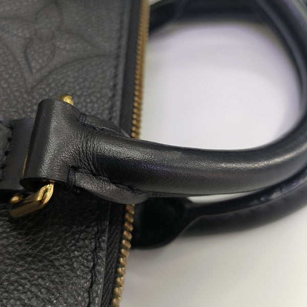 SPEEDY 20 Monogram Calfskin Black
