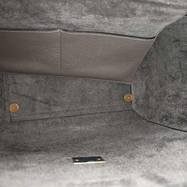 BELT Mini Calfskin Gray