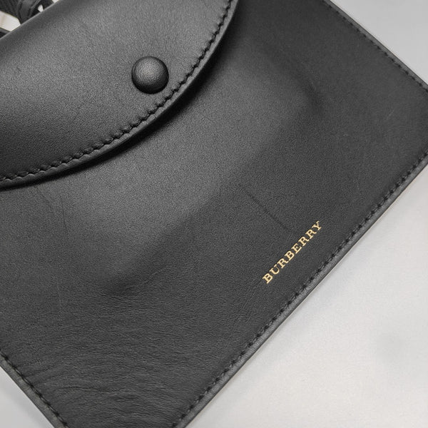 The Bucket Calfskin Black