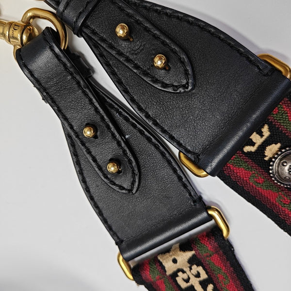 Lady Dior Small Cannage Lambskin Black