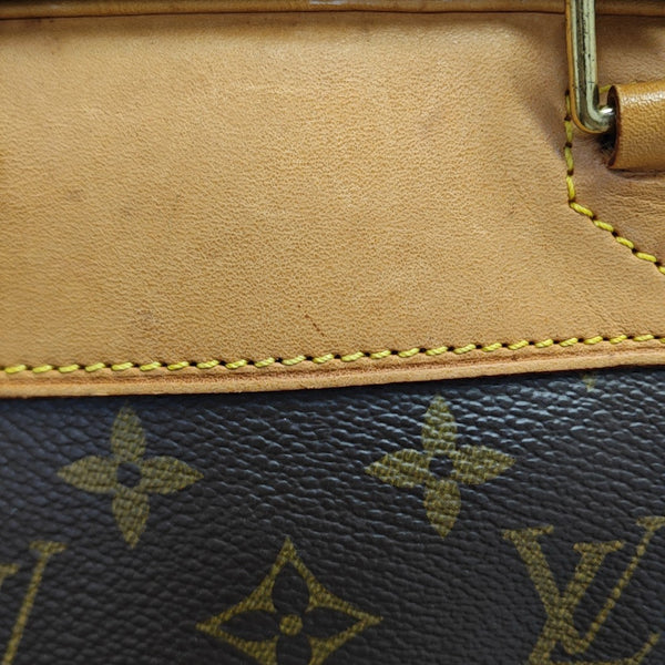 DEAUVILLE Monogram Coated Canvas Brown