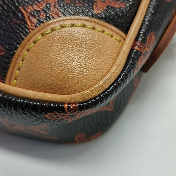 DANUBE Monogram Coated Canvas Brown