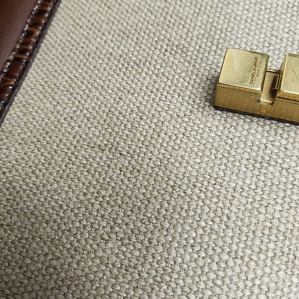 CARRÉ BOX Canvas Beige