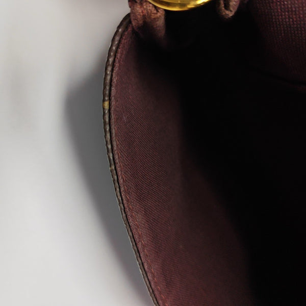 FAVORITE PM Monogram Coated Canvas Brown