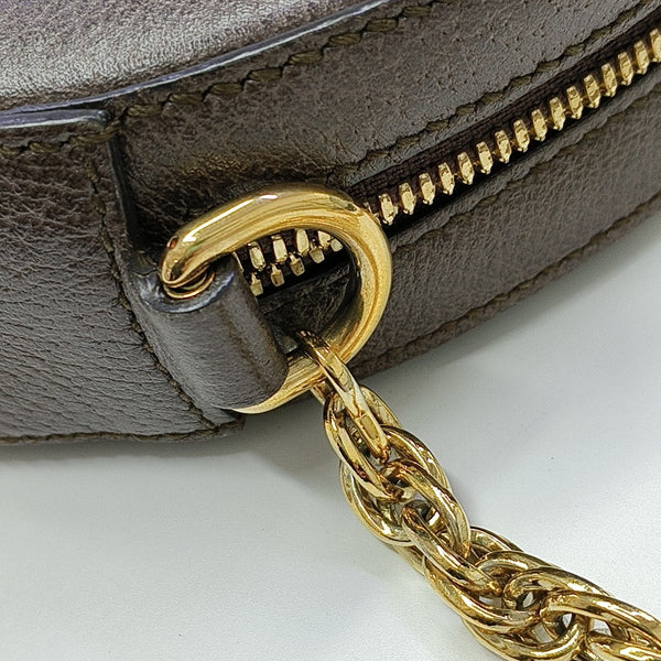Ophidia Mini Monogram Coated Canvas Beige
