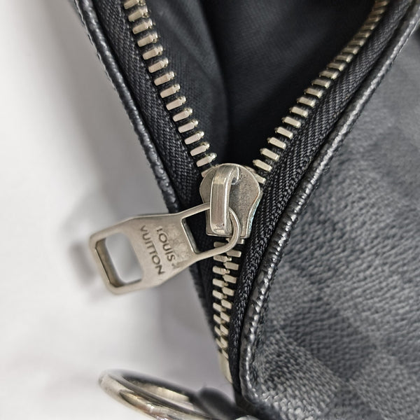 PORTE-DOCUMENTS Damier Graphite Coated Canvas Gray