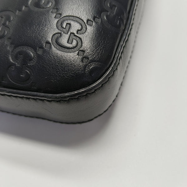 Signature Monogram Calfskin Black