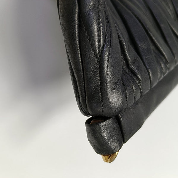 Quilted Lambskin Black