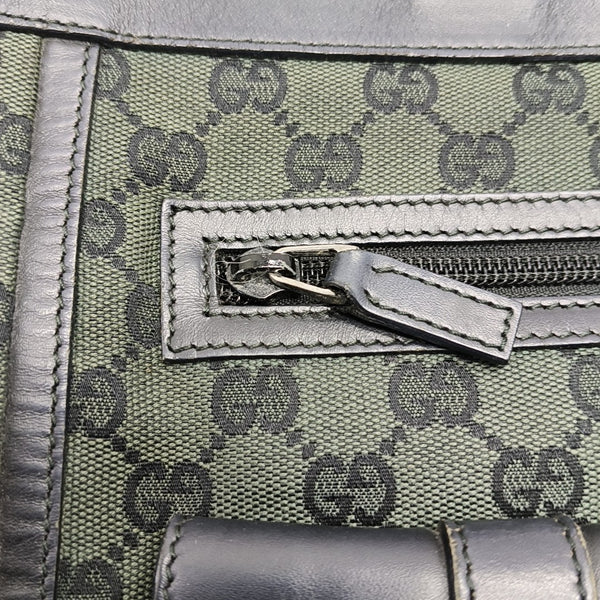 GG Imprime Monogram Canvas Green