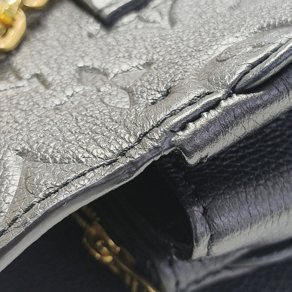 MARCEAU Monogram Calfskin Black