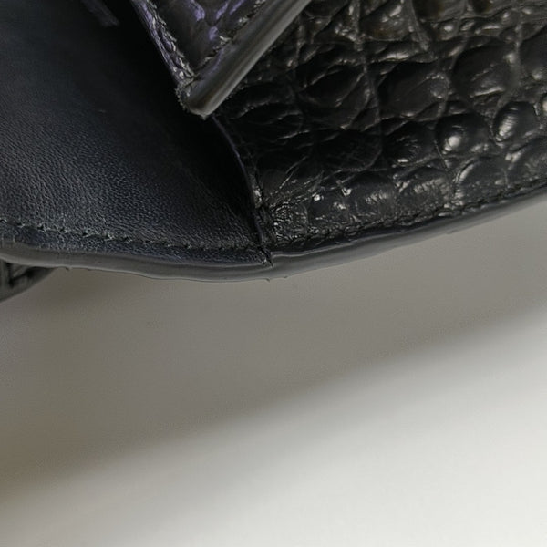 Hourglass S Calfskin Black