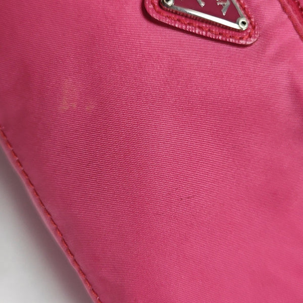 Fabric Clutch Red