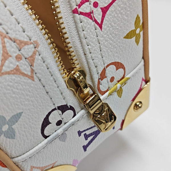 LV × TM HANDBAG EAST WEST Monogram Coated Canvas White