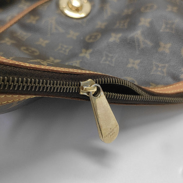 TULUM GM Monogram Coated Canvas Brown
