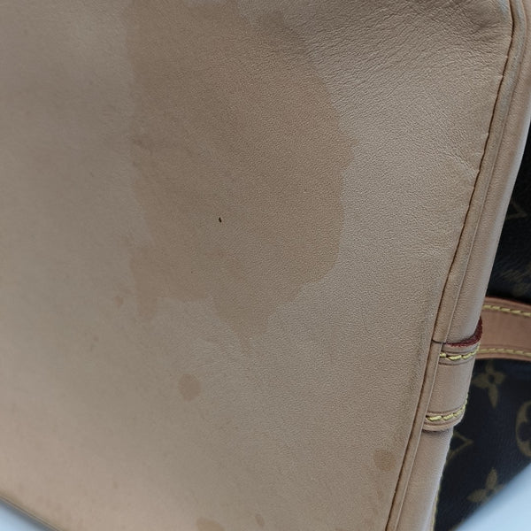 NOÉ GM Monogram Coated Canvas Brown