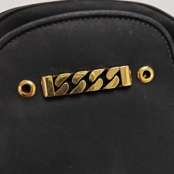 Nubuck Tigrette Leather Black