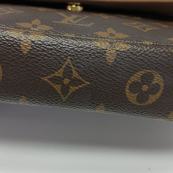 IVY Monogram Coated Canvas Brown