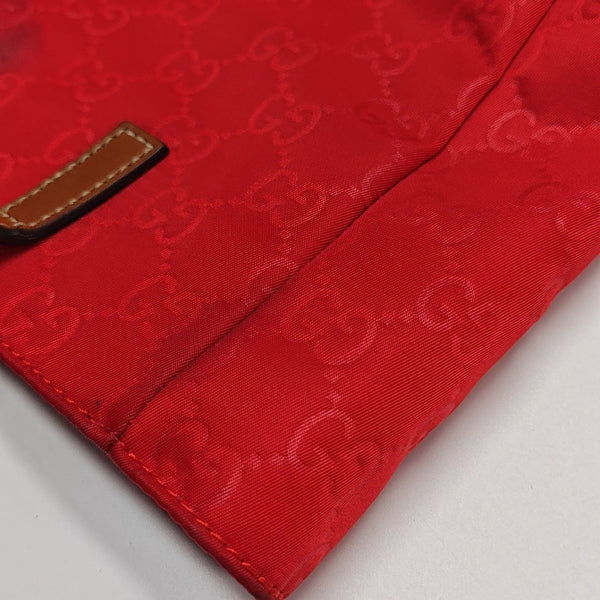 Monogram Nylon Tote Bag Red