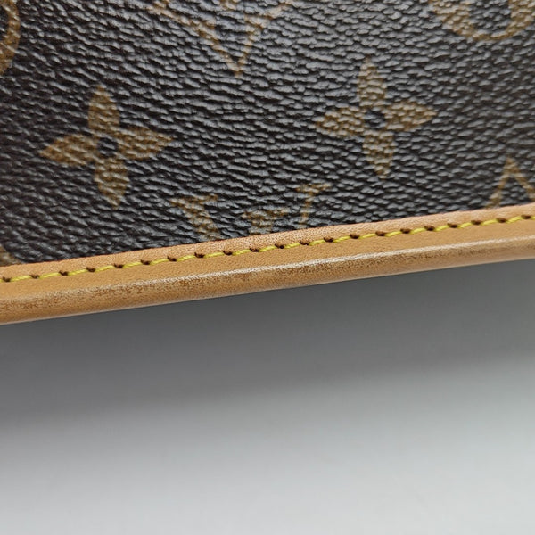 DIANE Monogram Coated Canvas Brown