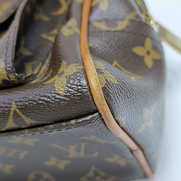 MANHATTAN GM Monogram Coated Canvas Brown