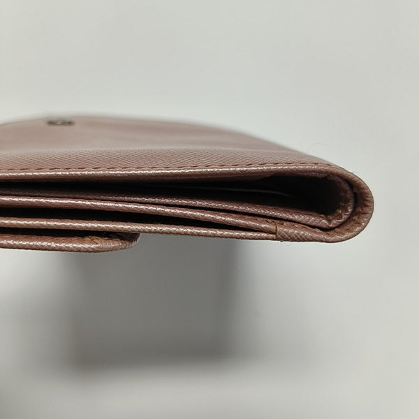 Saffiano Calfskin Wallet Pink