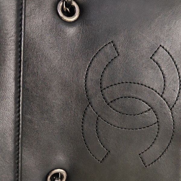 Python Shoulder Bag Black
