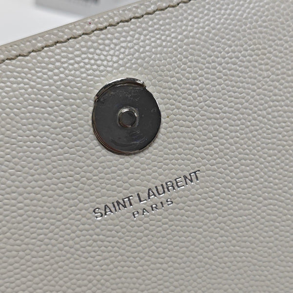 KATE Medium Calfskin White