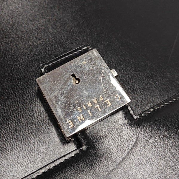 Calfskin Clutch Black