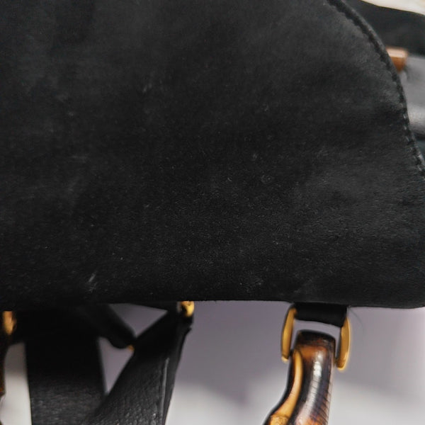 Bamboo 1947 Medium Suede Black