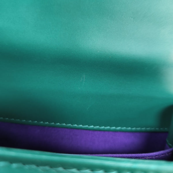 SERPENTI FOREVER Calfskin Green