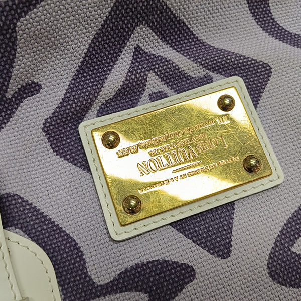 TAHITIENNE CABAS MM Monogram Canvas Purple