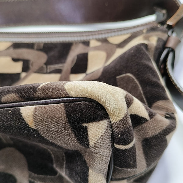 Fabric Shoulder Bag Multicolor