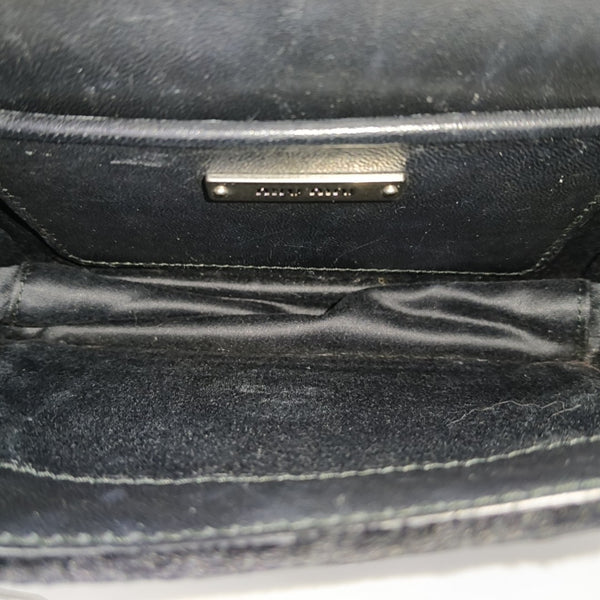 Fabric Shoulder Bag Black