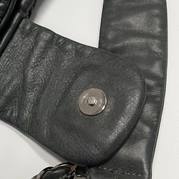 Quilted Calfskin Gray