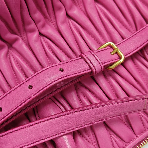 Avenue Quilted Lambskin Red
