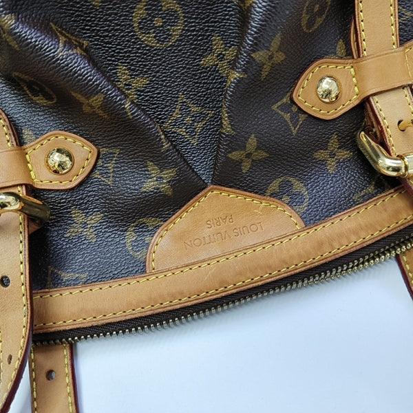 TIVOLI GM Monogram Coated Canvas Brown