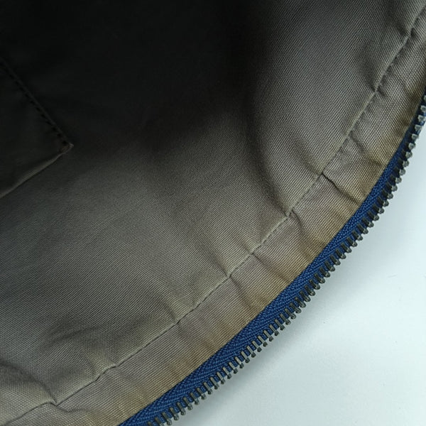 Calfskin Crossbody Bag Blue