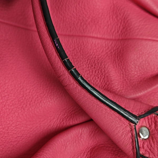 Calfskin Shoulder Bag Pink