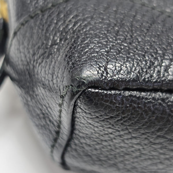 Calfskin Shoulder Bag Black