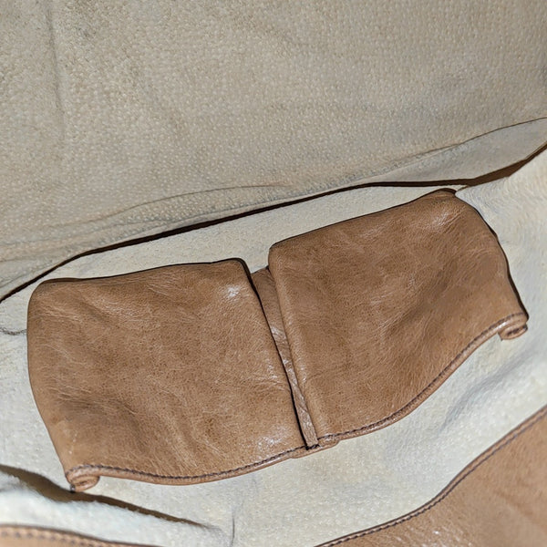 Calfskin Tote Bag Brown